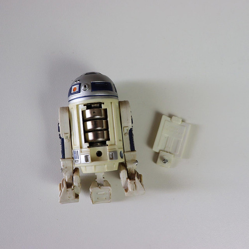 Boneco R2d2 Star Wars Saga Series 2004 Hasbro Funcionando (Usado)