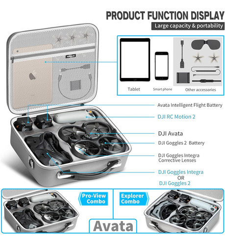 Startrc Estuche De Transporte Para Accesorios Dji Avata Pro-