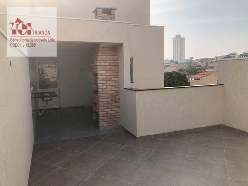 Imagem 7 de 14 de Cobertura Com 2 Dormitórios À Venda, 88 M² - Vila Curuçá - Santo André/sp - Co0854