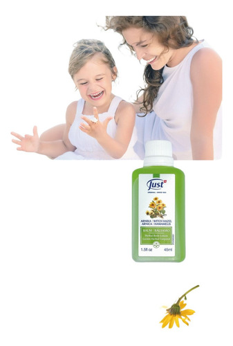 Swiss Just Bálsamo | Arnica Y Hamamelis | Viajero 45ml.