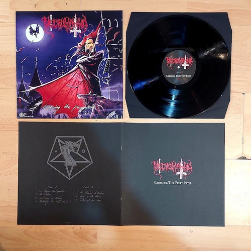 Necromantia - Crossing The Fiery Path Lp Nuevo!!