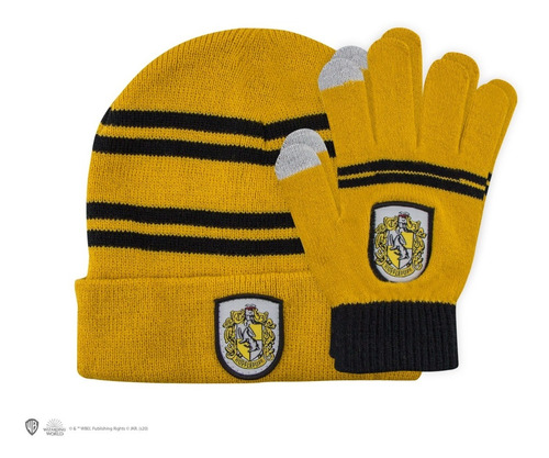 Harry Potter! Beanie & Guantes (kids) - Hufflepuff