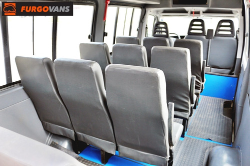 Imagem 6 de 14 de Iveco 2018 Daily 45s17 Minibus 16 Passageiros Branca (6450)