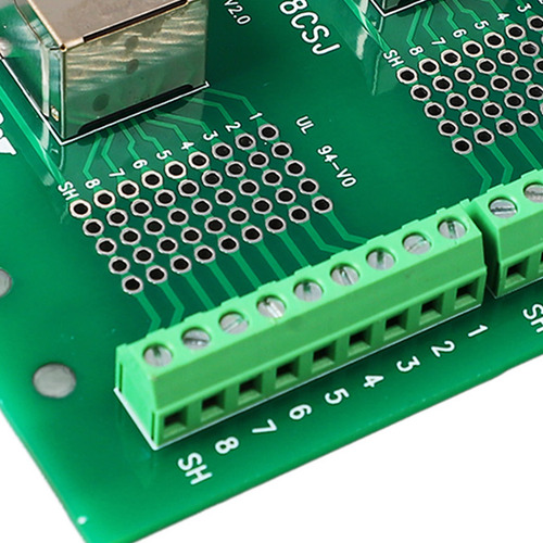 Placa De Conexión Ethernet De 2 Vías Rj45 Dual Network