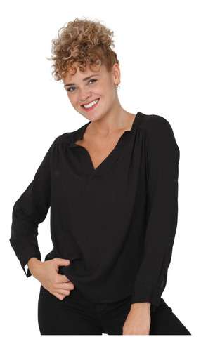 Blusa Mujer Casual Elegante Manga Larga Stfashion 60409002