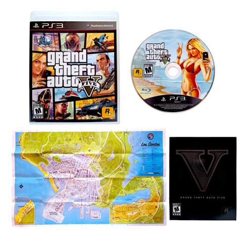 Gta Grand Theft Auto 5 Ps3  (Reacondicionado)