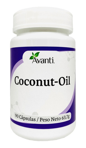Avanti - Coconut-oil (aceite De Coco) 500mg 90 Caps