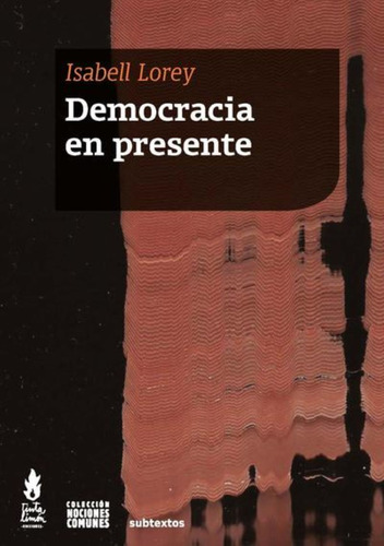 Libro Democracia En Presente - Isabell Lorey