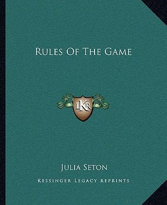 Libro Rules Of The Game - Dr Julia Seton