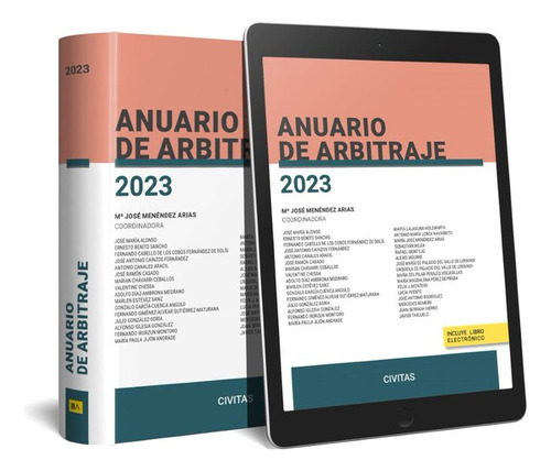 Anuario De Arbitraje 2023, De Jose Menendez Arias. Editorial Civitas, Tapa Dura En Español