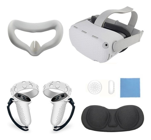 Kit Funda Protectora Anti Caída Para Oculus Quest 2