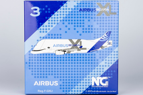 Avion Airbus A330 743l Beluga Xl 3 F-gxli 1:400 Ng Metal Azul (Usado)