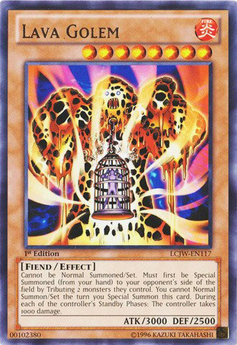 Carta ! - Lava Golem - Colección Legendaria De Joey - 1