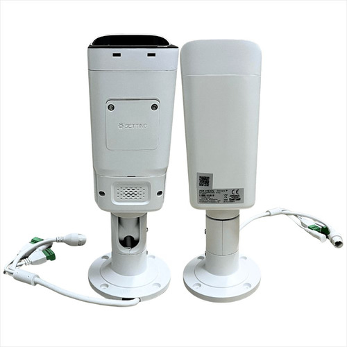 Câmera De Rede Bullet Varifocal Md 2.0 De 2 Mp Com Luz Dupla