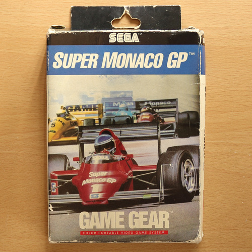 Super Monaco Gp Sega Game Gear En Caja