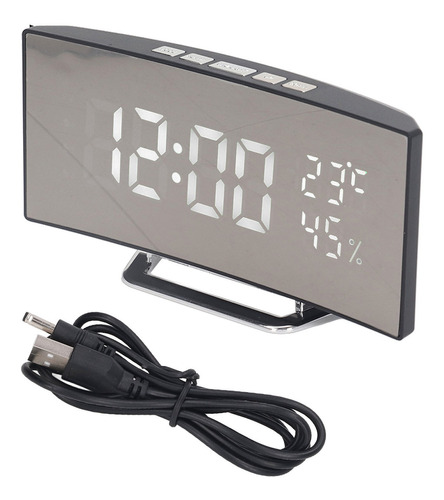 Reloj Electrónico Led Digital De 3 Niveles De Brillo Con Fun