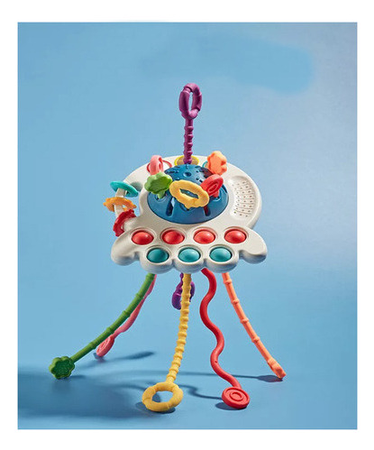 Juguete Montessori Silicone Actividad Cognitiva Sensorial