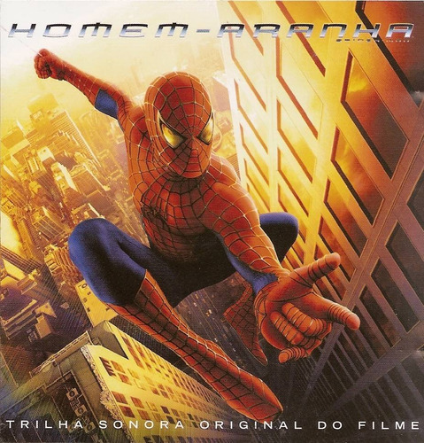 Cd Lacrado Homem Aranha Trilha Sonora Do Filme 2002