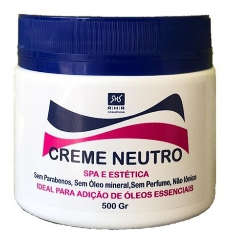 Base Creme Neutro 500g - Rhr (livre De Parabenos)