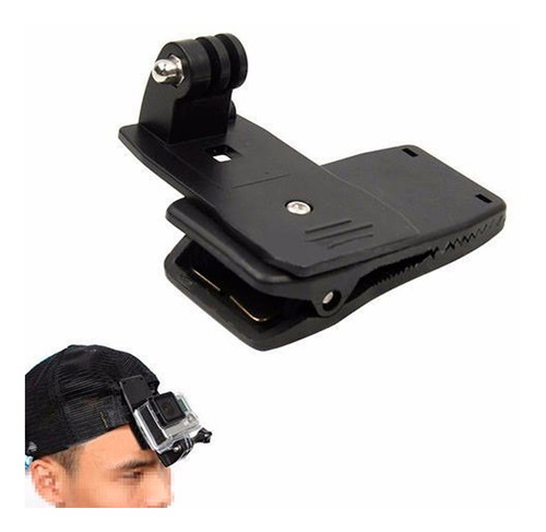 Suporte Clip Gopro Presilha Grampo Garra Quick Release 360º