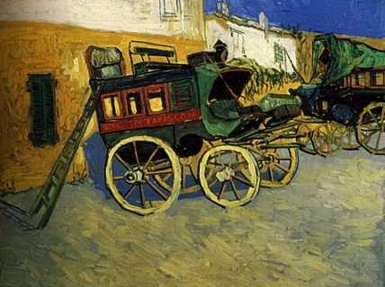Van Gogh - La Diligencia De Tarascon - Lámina 45x30 Cm.
