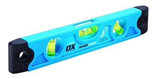 Ox Tools Ox-t026323 Nivel De Torpedo Comercial 230 Mm, Azul,