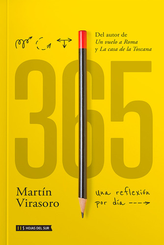 365: una reflexion por dia, de Martín Virasoro. Editorial Hojas del Sur, tapa blanda en español, 2022