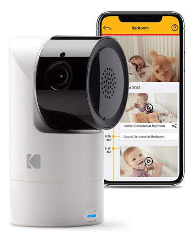 Kodak Cherish C125 Video Baby Monitor, Con Aplicación Y Conv