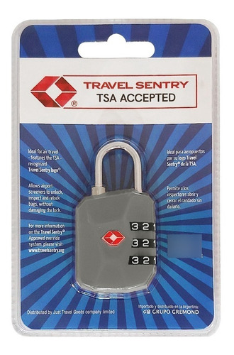 Candado De Combinación Para Equipaje Travel Sentry Tsa