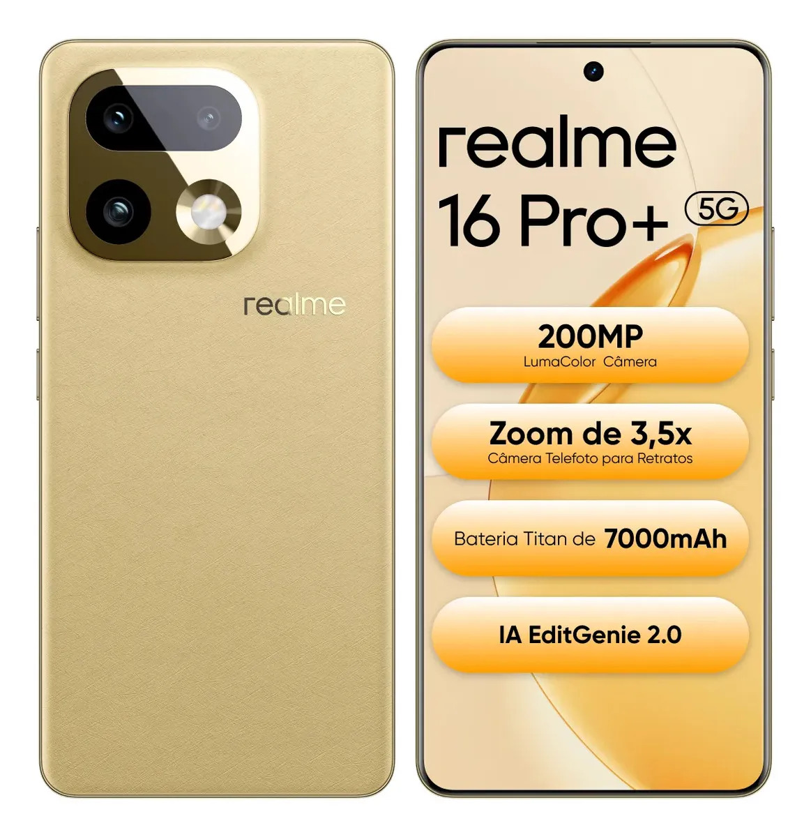 Celular Realme 16 Pro Plus 5g 12gb 512gb