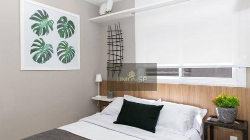 Apartamento Com 1 Dormitório À Venda, 36 M² Por R$ 489.190,00 - Brooklin - São Paulo/sp - Ap38927