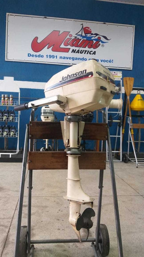 Motor De Popa Jonhson 4 Hp 1998 12 X Cartao