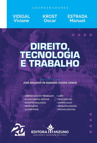 Livro Direito, Tecnologia E Trabalho, De Beirith Walter. Editora Tanta Tinta, Capa Mole Em Português, 2021