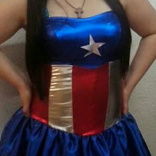 Disfraz Dama Capitan America