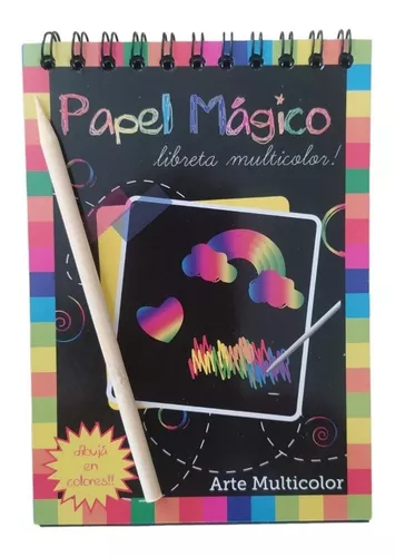 Papel Mágico libreta 14×10 cm Colours – Color Pastel Libreria