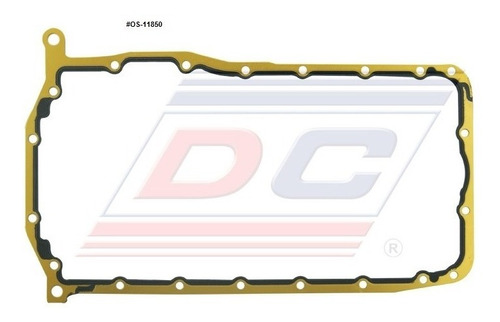 Empacadura Carter Motor Jetta, Bora, Audi A4, Seat  #os11850