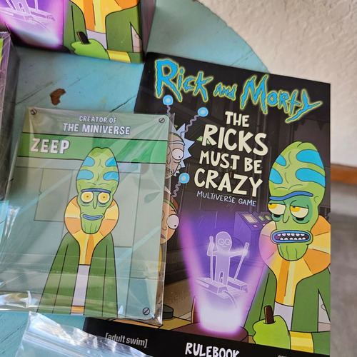 Juego Multiverso De Rick Y Morty - A Pedido_exkarg