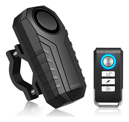 Alarma Antirrobo Wsdcam Para Bicicleta 113db Impermeable Color