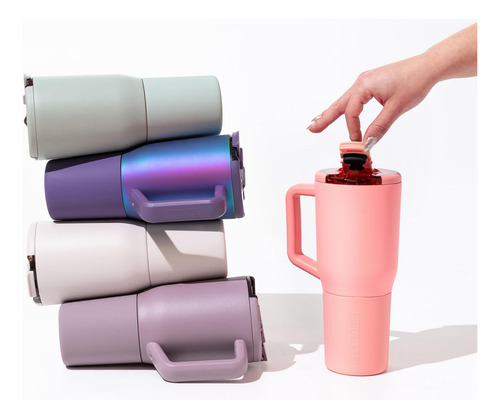 Taza De Café Brümate De Acero Inoxidable De 1 Litro Con Asa