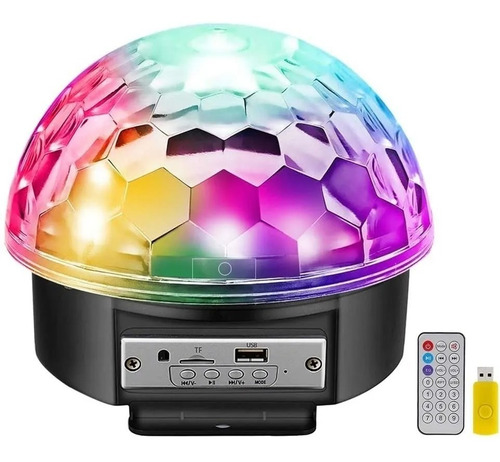 Bola Disco Rítmica Luces De Fiesta Carrete