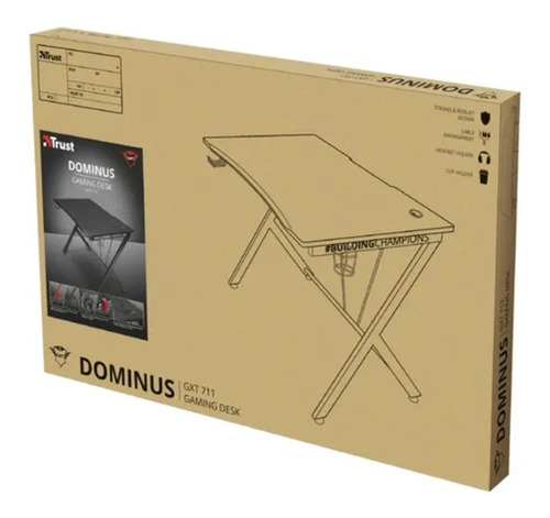 Imagen 8 de 8 de Mesa Para Gamer Trust Gxt 711 Dominus