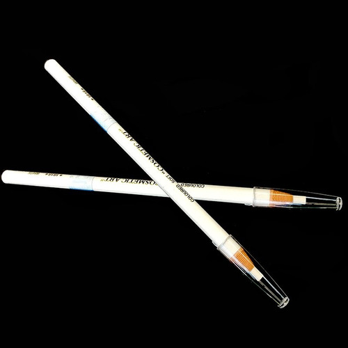 Imagem 4 de 7 de 6 Lápis Dermográfico Branco Micropigmentação Branco