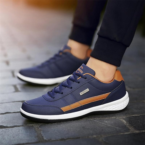 Zapatillas Cómodas Para Caminar A La Moda Para Hombre