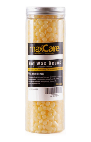 Maxcare® Cera Elastica Depilatoria 400gr (miel)