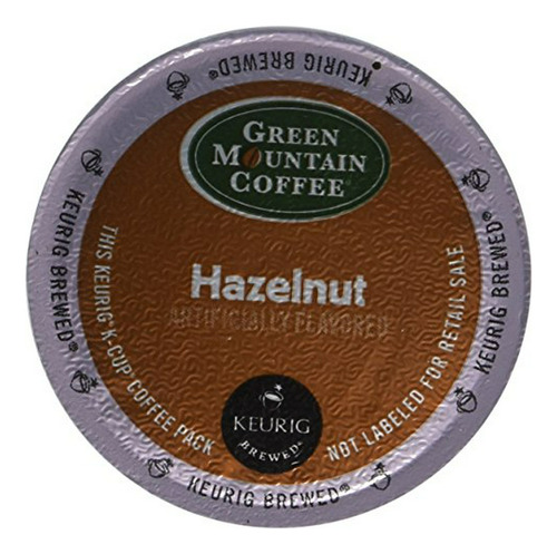 Café Green Mountain, Avellana, K-cup Keurig, Tostado Ligero,