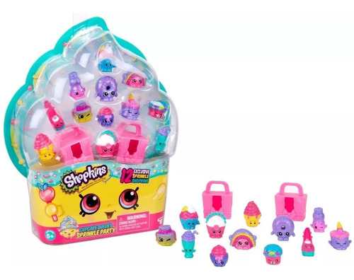 Shopkins Cupcake Queen Party 12 Figuras Original 