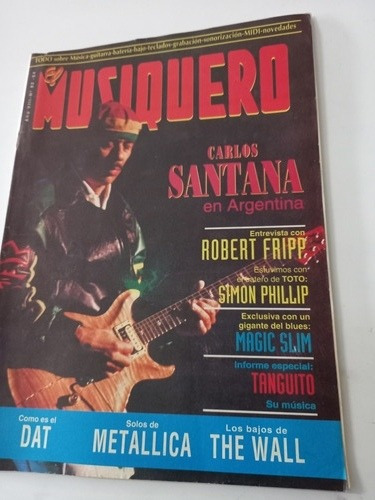 El Musiquero 82 Carlos Santana Informe Especial Tanguito