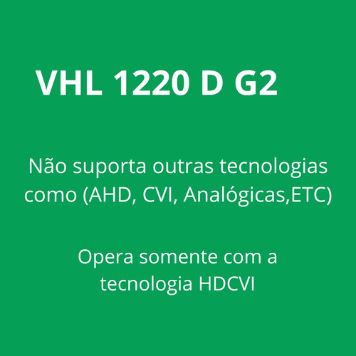 Kit 3 Câmeras Hdcvi Lite 2 Mega 20m Vhl 1220 D Intelbras