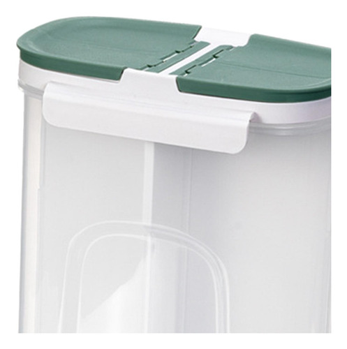 Recipiente De Comida De Cocina Tarro De Comida Seca Verde