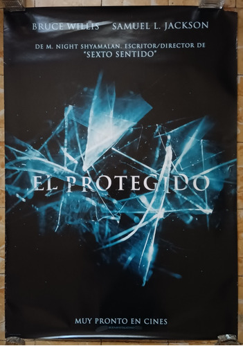 Póster Original Cine El Protegido (unbreakable) V1